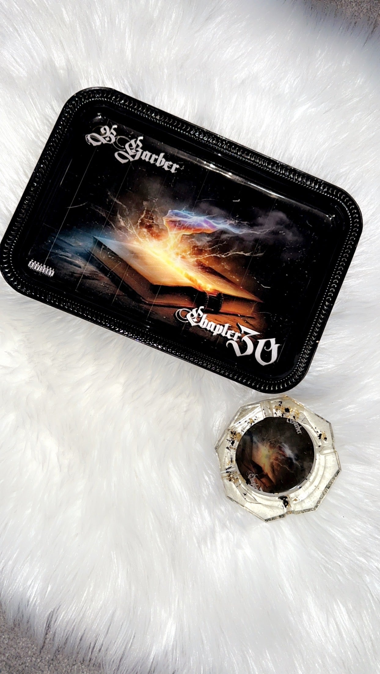 Rolling Tray and Ashtray