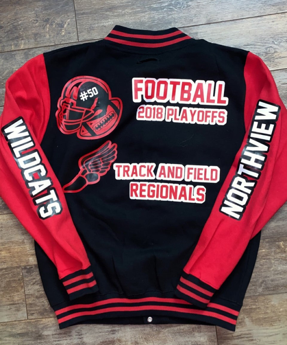 Custom Letterman Jacket The Works