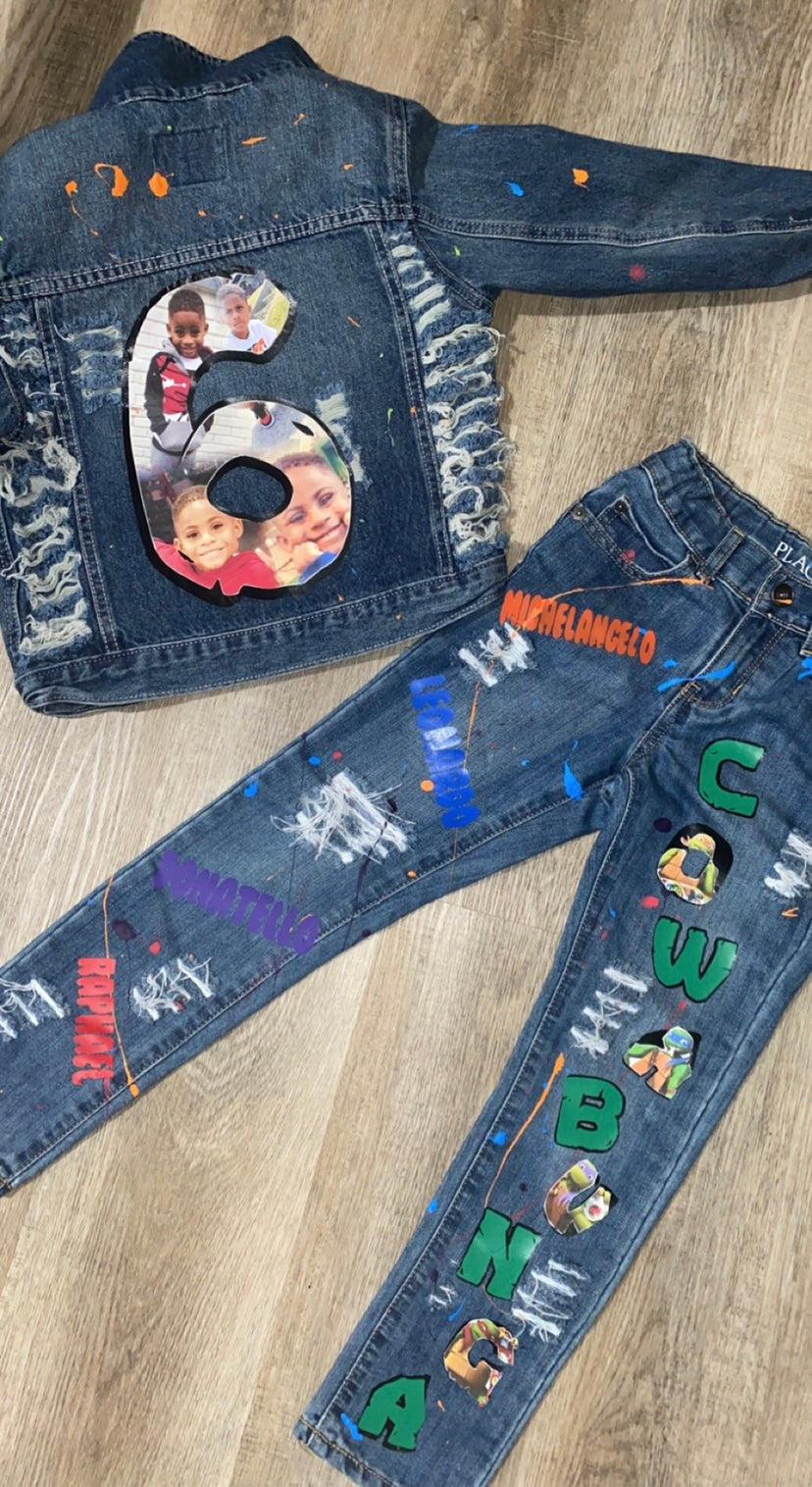 Custom Jean Outfit