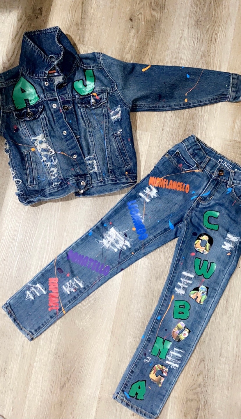 Custom Jean Outfit