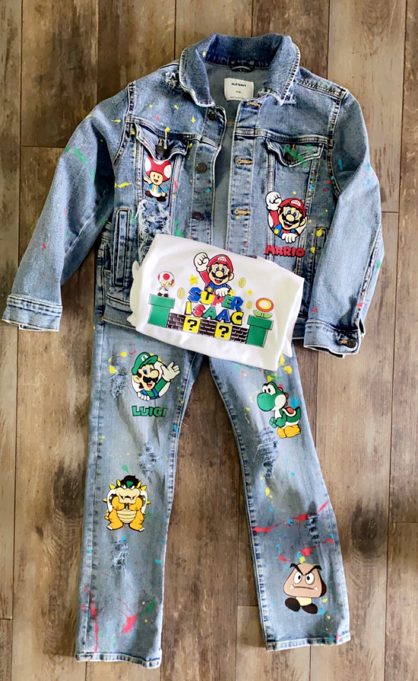 Custom Jean Outfit
