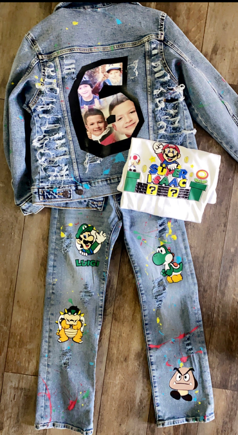 Custom Jean Outfit